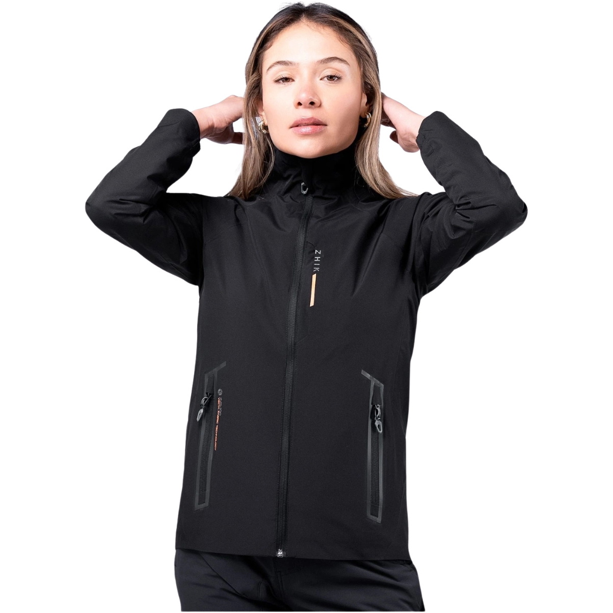 2025 Zhik Damen Ins100 Inshore Segeljacke Jkt0110w - Schwarz